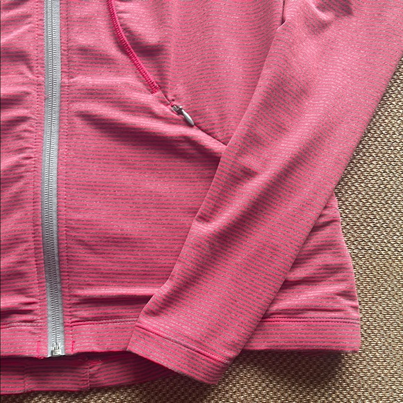 Lole | Pink & Grey Zip Athletic Jacket, M - Picture 2 of 6